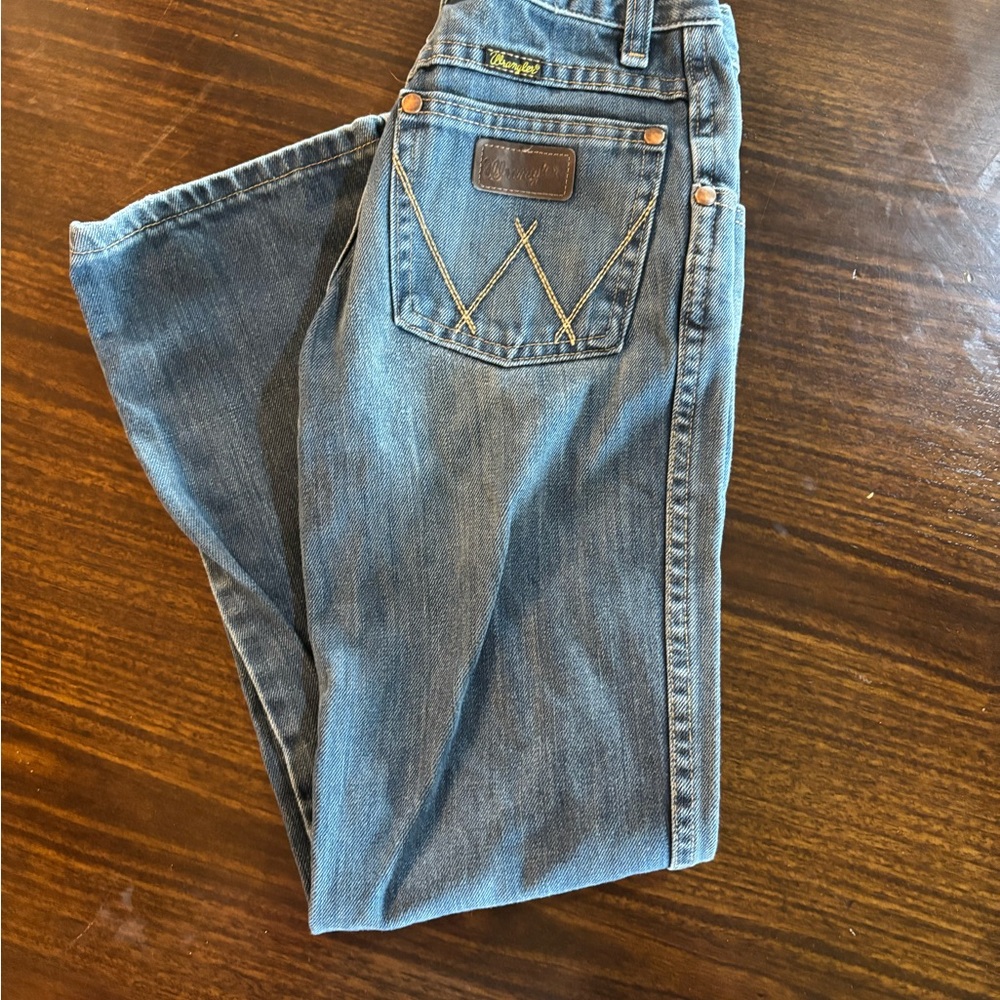 Wrangler Kids Blue Denim Jeans